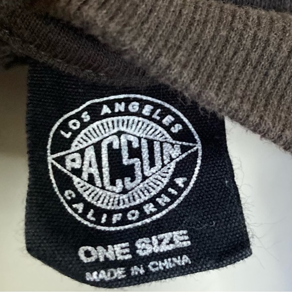 PacSun Pullover Sweatshirt Graphic Dark Gray Sz OS(Small) - Picture 9 of 9